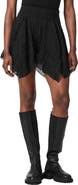AllSaints Asal Asymmetric Miniskirt