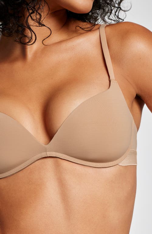 Pepper Zero-g Wirefree Lift Up Bra In Fawn