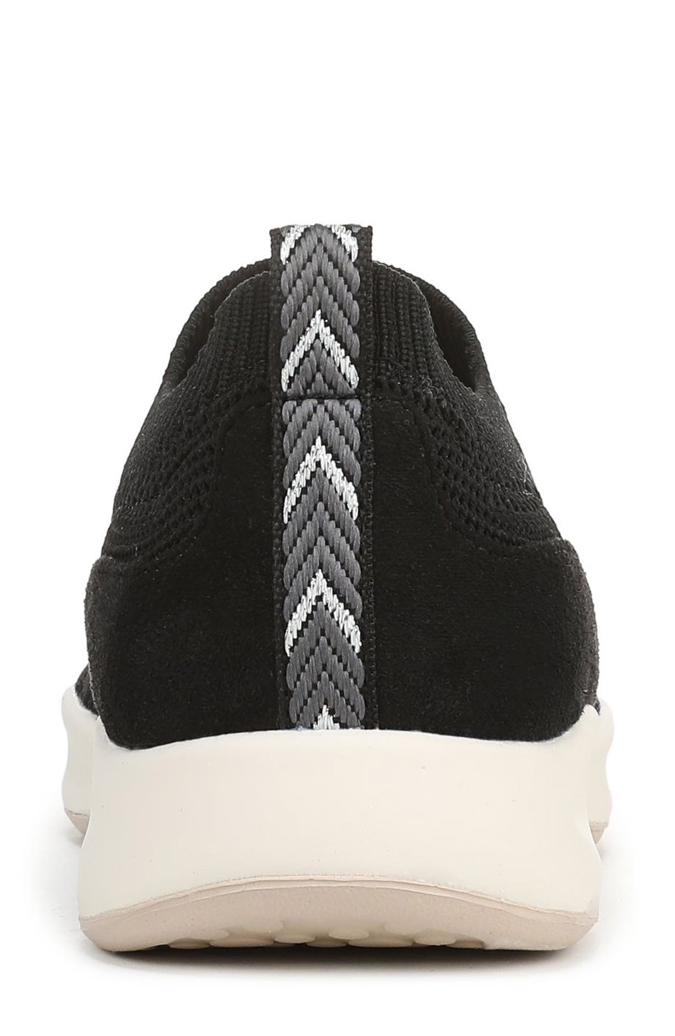 LifeStride Upbeat Slip-On Sneaker, Alternate, color, Black Engineered Knit