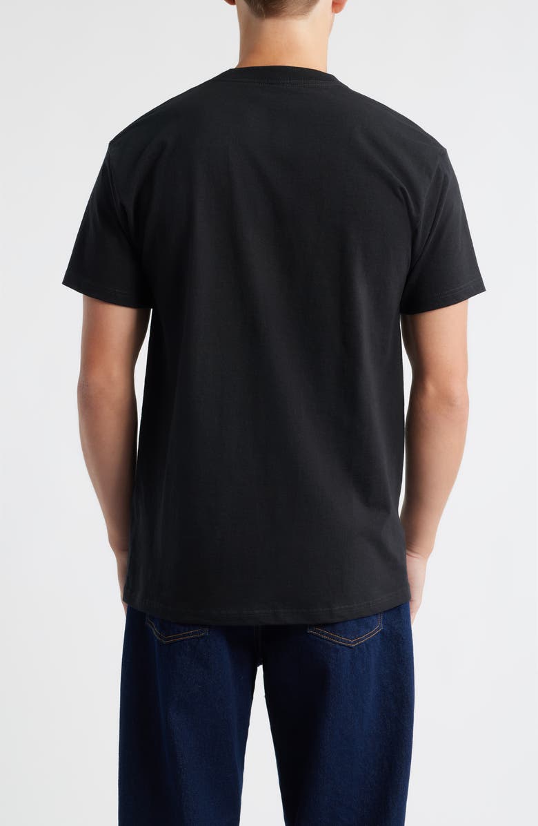 Obey Los Angeles Photo Graphic T-Shirt, Alternate, color, Black