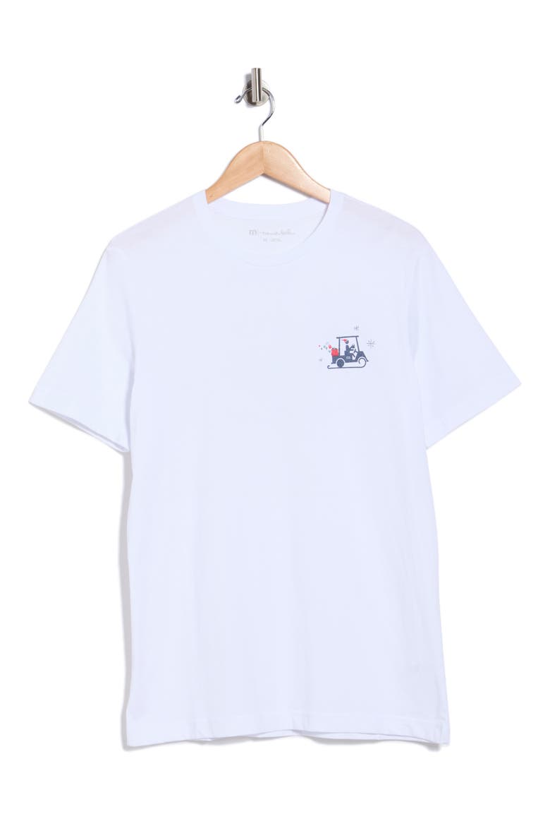 Danisher Pima Cotton Graphic T-Shirt, Alternate, color, WHITE