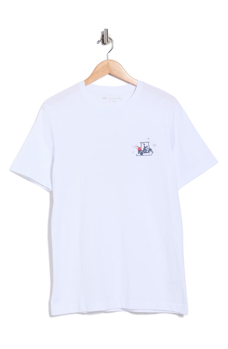 TravisMathew Danisher Pima Cotton Graphic T-Shirt, Alternate, color, White