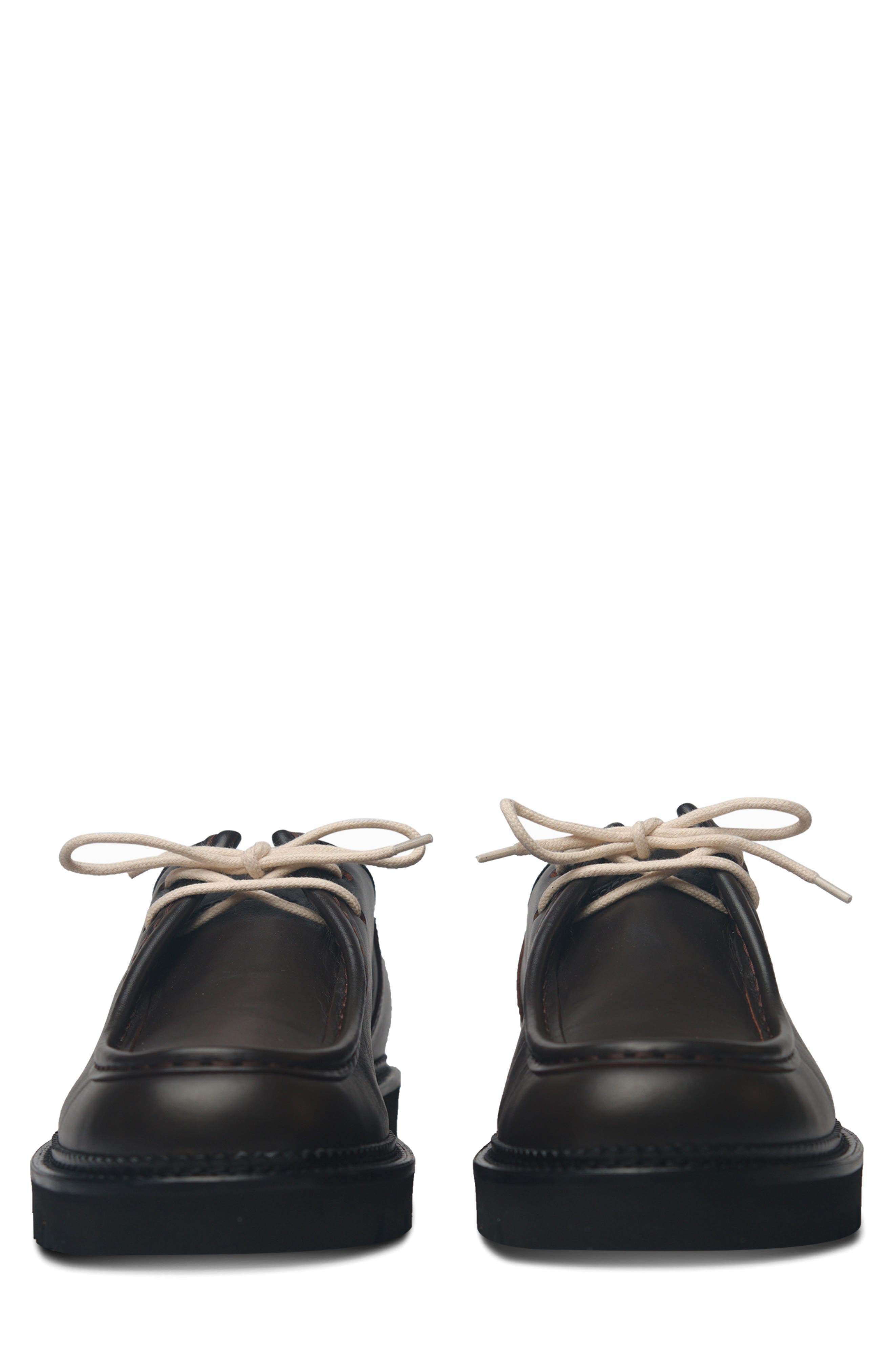 Moc Toe Derby, Alternate, color, MARRONE LEATHER