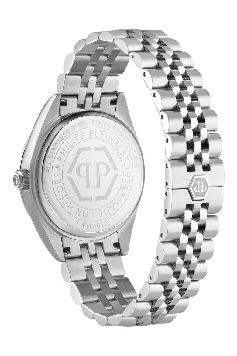 Date Superlative Bracelet Watch, 34mm, Alternate, color, STAINLESS STEEL