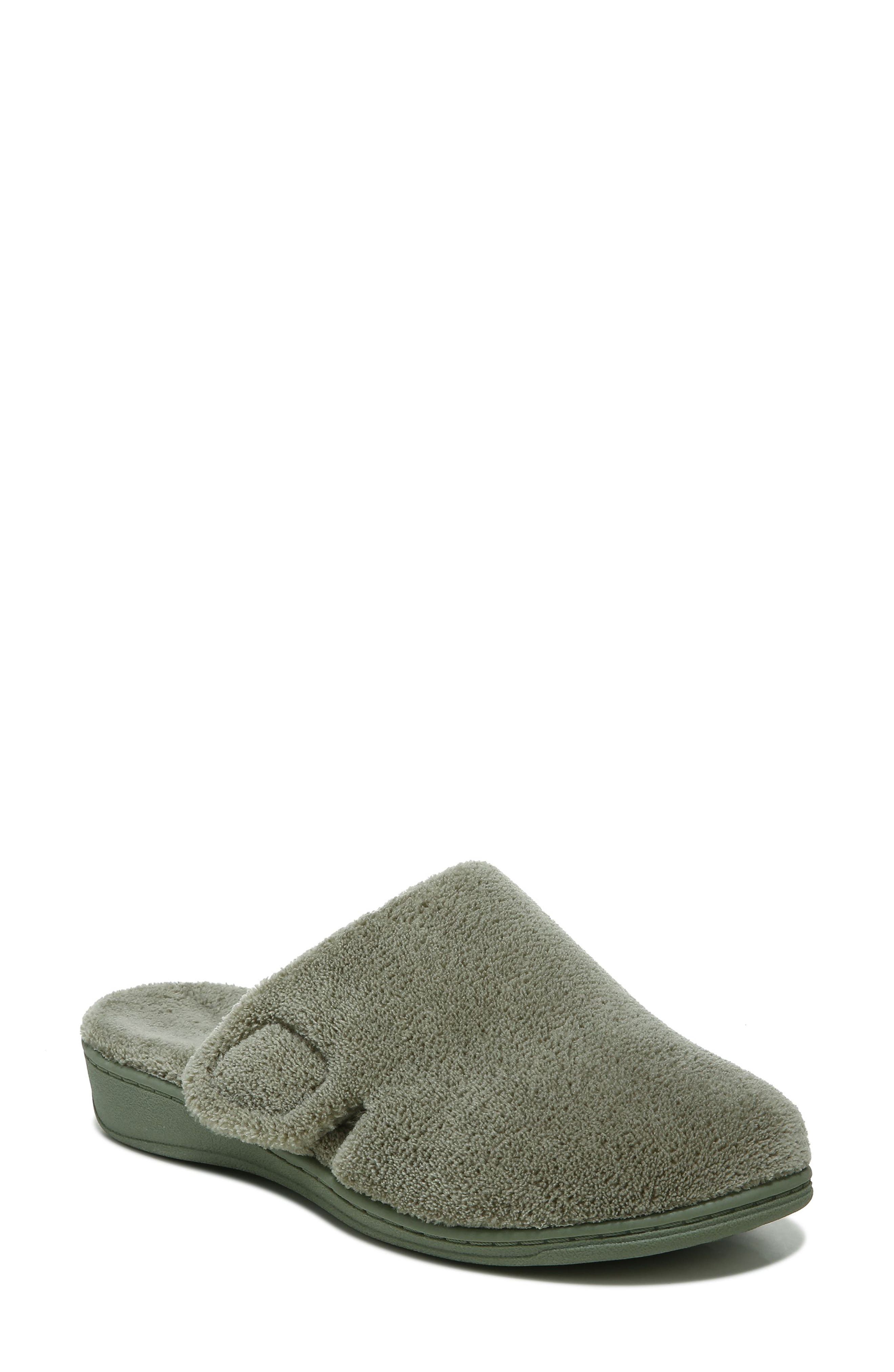 Gemma Slipper, Main, color, ARMY GREEN