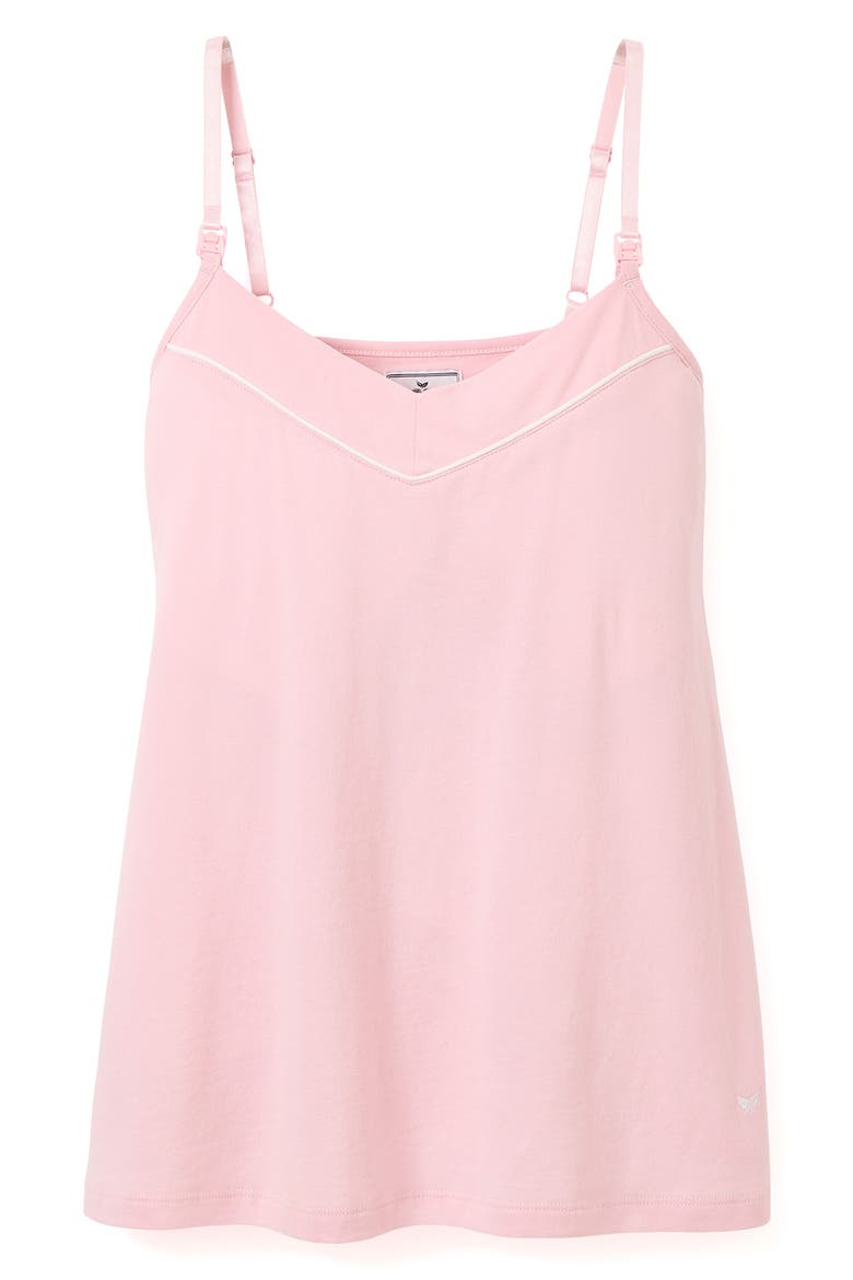 Luxe Pima Cotton Maternity/Nursing Camisole, Alternate, color, PINK