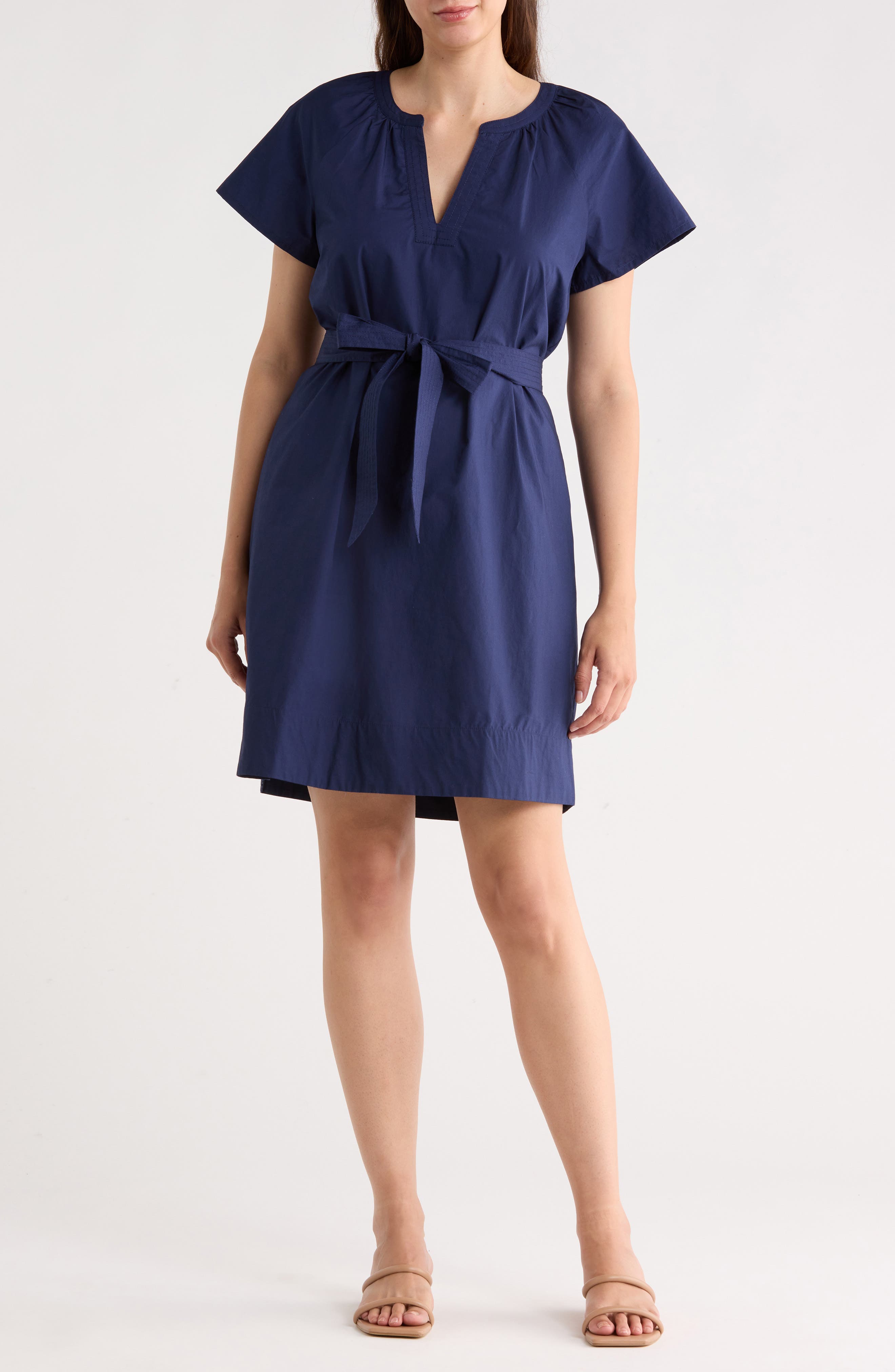 Tommy Bahama Oceana Short Sleeve Cotton Dress