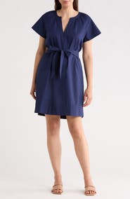 Tommy Bahama Oceana Short Sleeve Cotton Dress