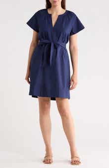 Tommy Bahama Oceana Short Sleeve Cotton Dress