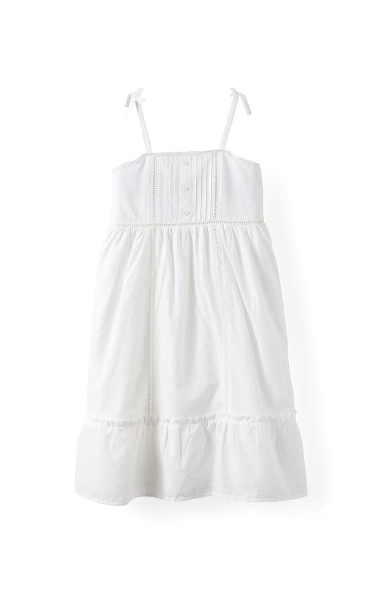 Cotton On Kids Kid's Violet Sleeveless Midi Dress, Main, color, White