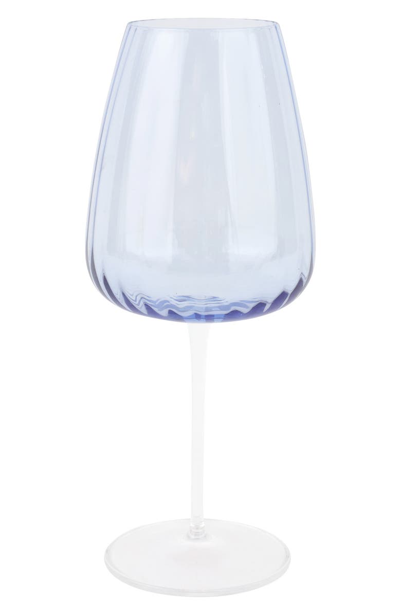 VIETRI Francesca Wine Glass, Main, color, Blue