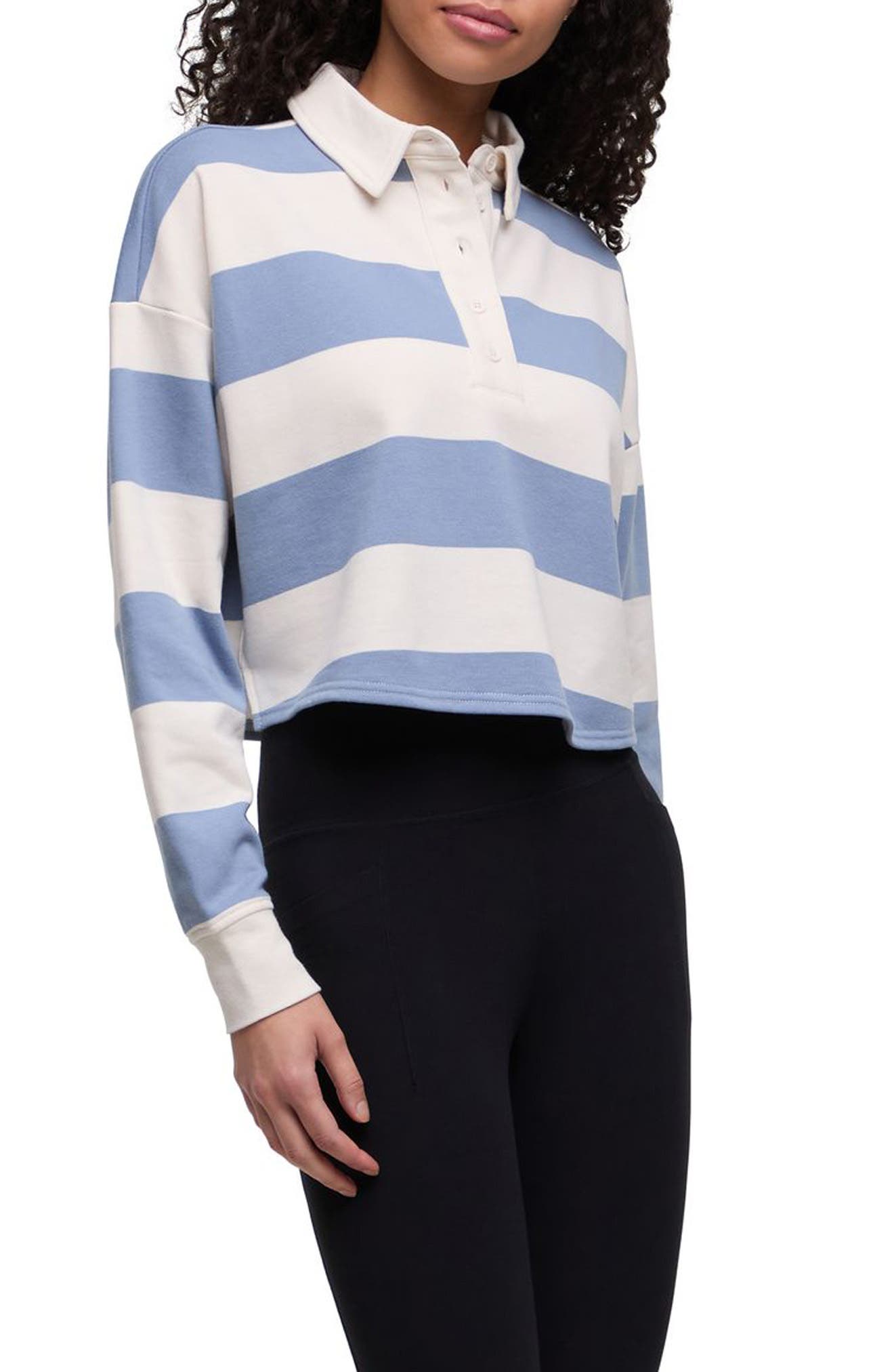 Deej Long Sleeve Stripe Rugby Shirt