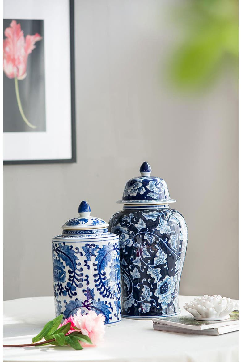 Aline Ginger Jar, Alternate, color, BLUE