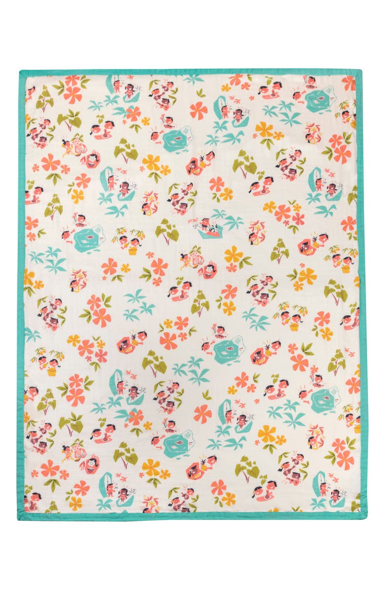 Coco Moon Hawaii Life Throw Blanket, Main, color,