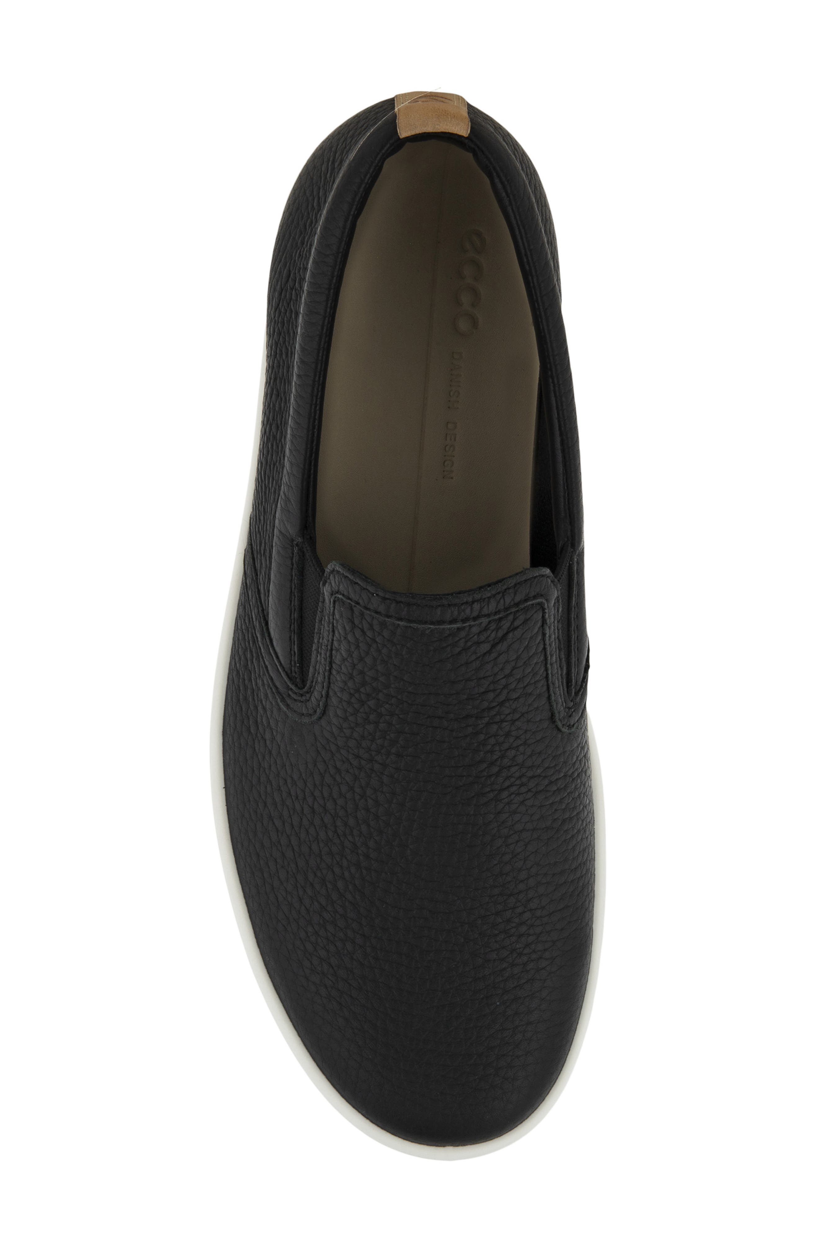 ECCO Soft 7 Water Resistant Slip-On Sneaker, Alternate, color, 