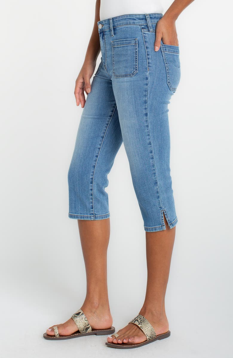 Liverpool Denim Capris, Alternate, color, 