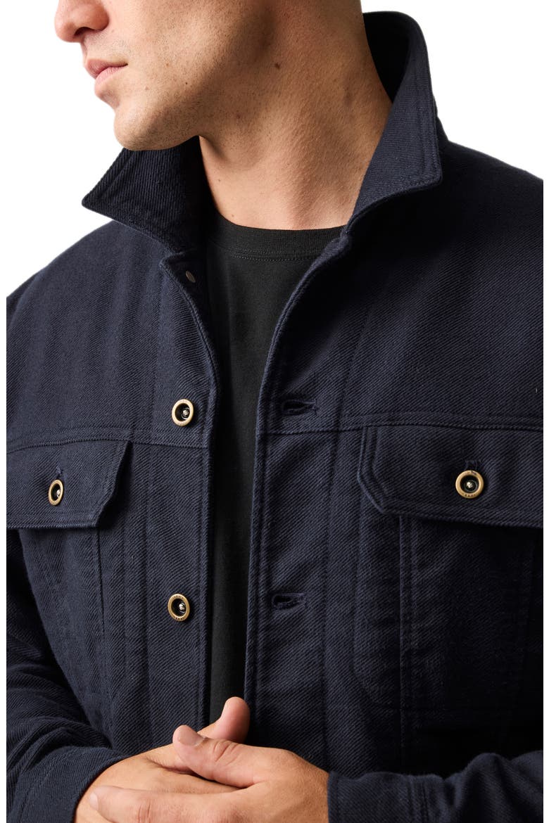 Greenbay Trucker Jacket, Alternate, color, NAVY