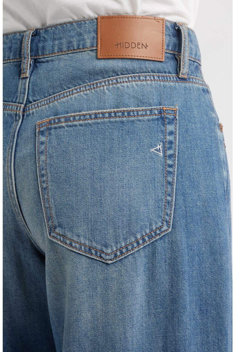 Oversize Wide Leg Baggy Jeans, Alternate, color, MED.WASH
