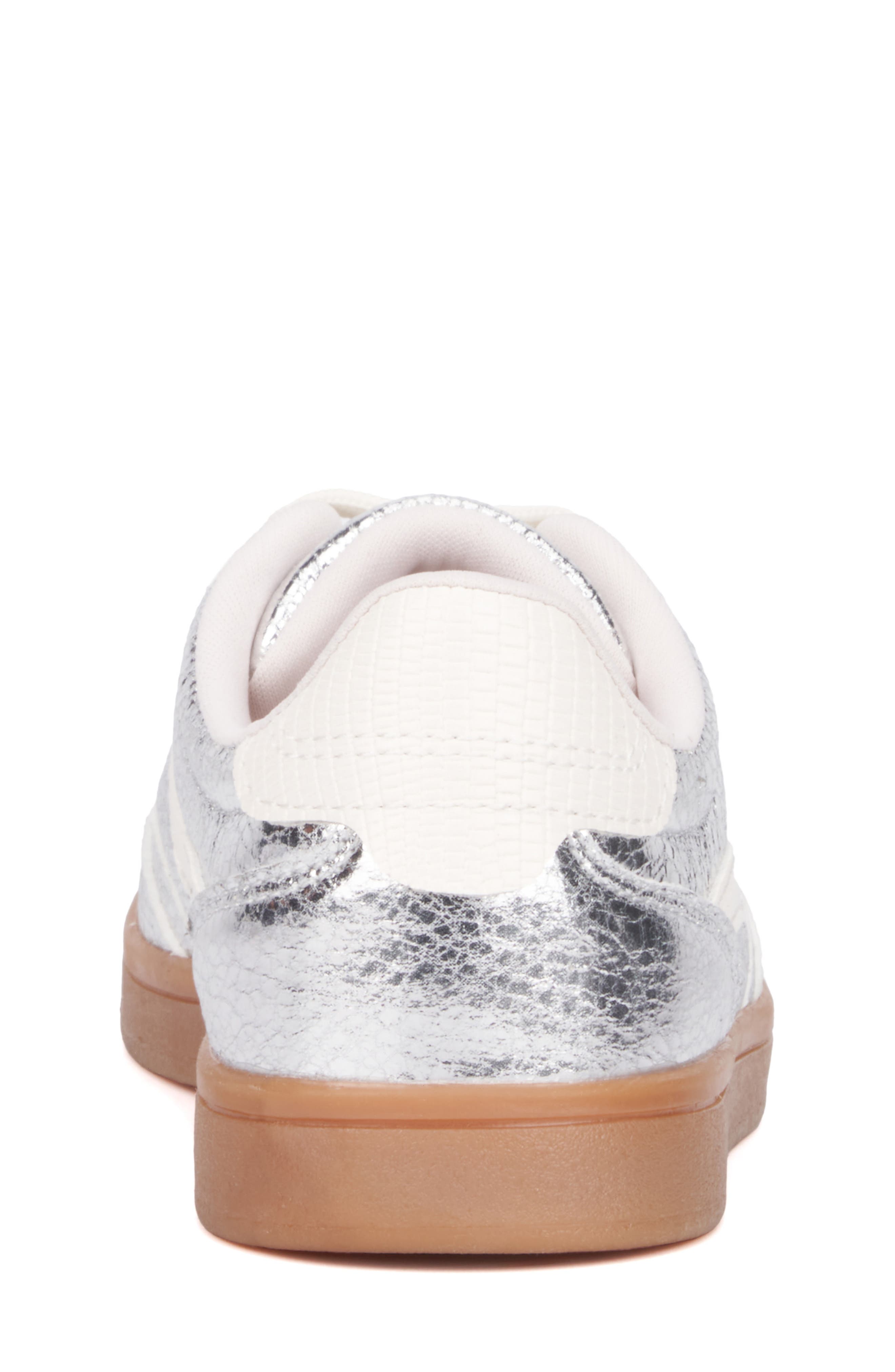 OLIVIA MILLER Kids' Shimmer Sneaker, Alternate, color, Silver