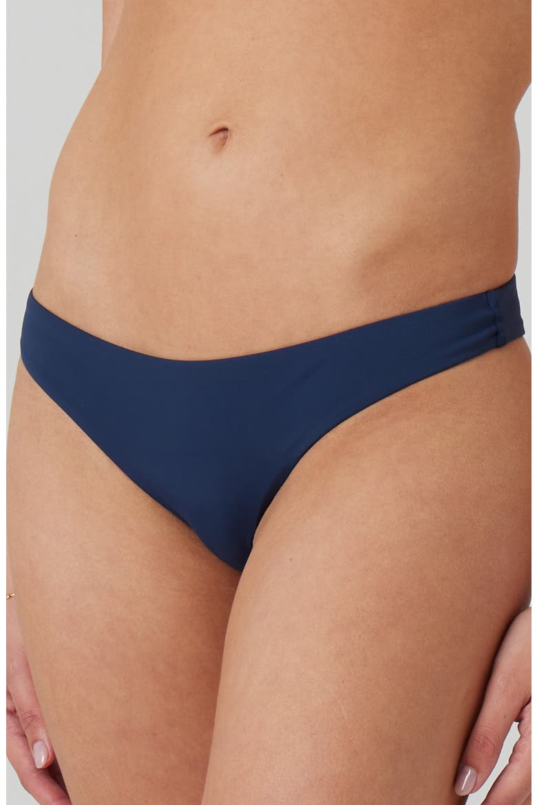 Beach Classics Tanga Bikini Bottoms, Main, color, MOOD INDIGO