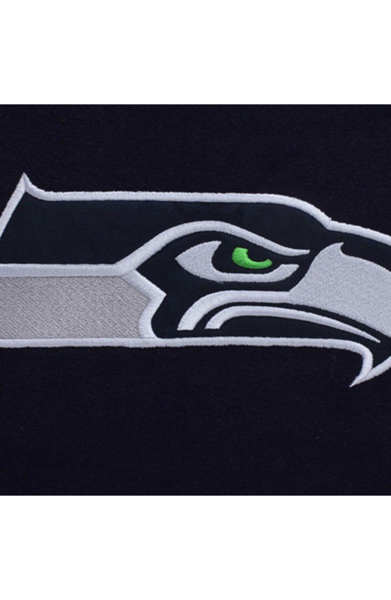 Outerstuff Seattle Seahawks Preschool Fan Gear Primary Logo Pullover Hoodie - College Navy, Alternate, color, Navy