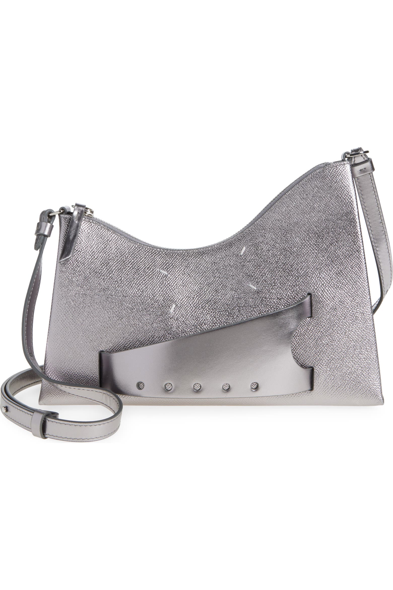 Snatcheo Maison Margiela Small Snatched Leather Shoulder Bag (Women) | Nordstrom