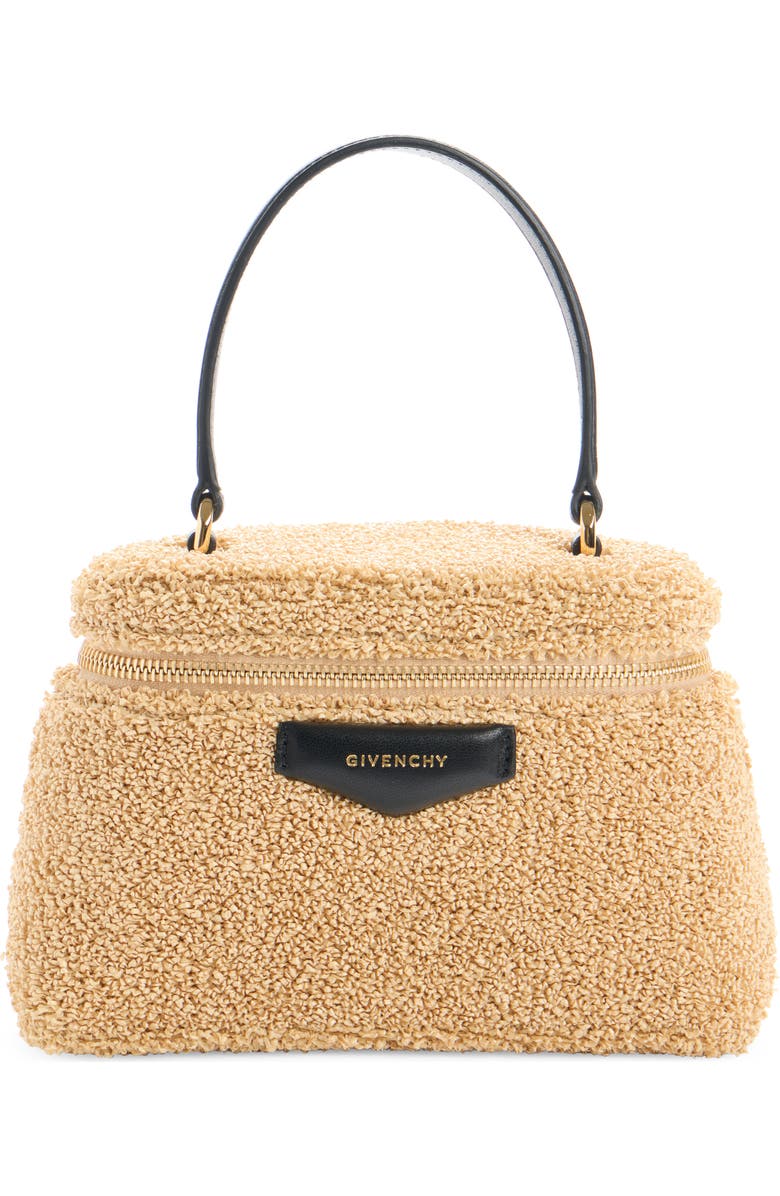 Givenchy Antigona Raffia Vanity Bag, Main, color, Natural