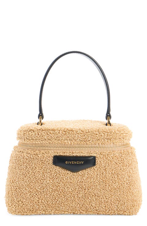 Antigona Raffia Vanity Bag