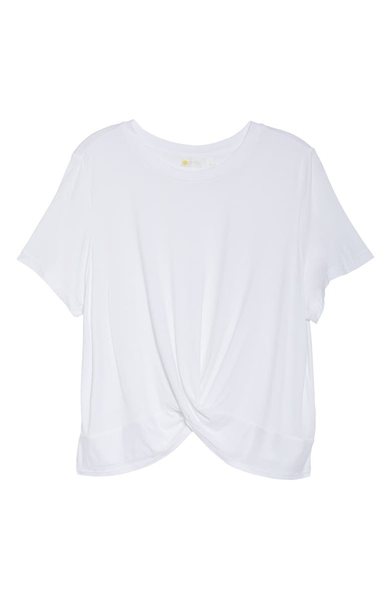 Zella Peaceful Twist T-Shirt, Alternate, color,