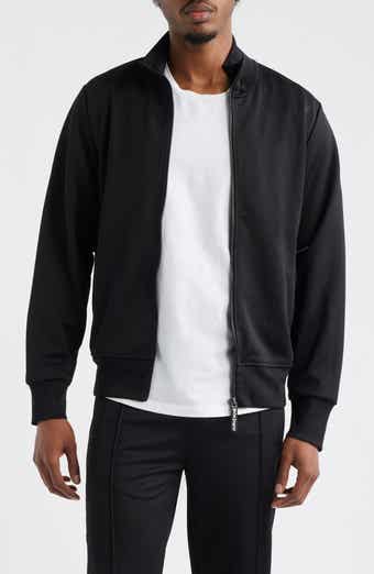 Back Curved Logo Track Jacket