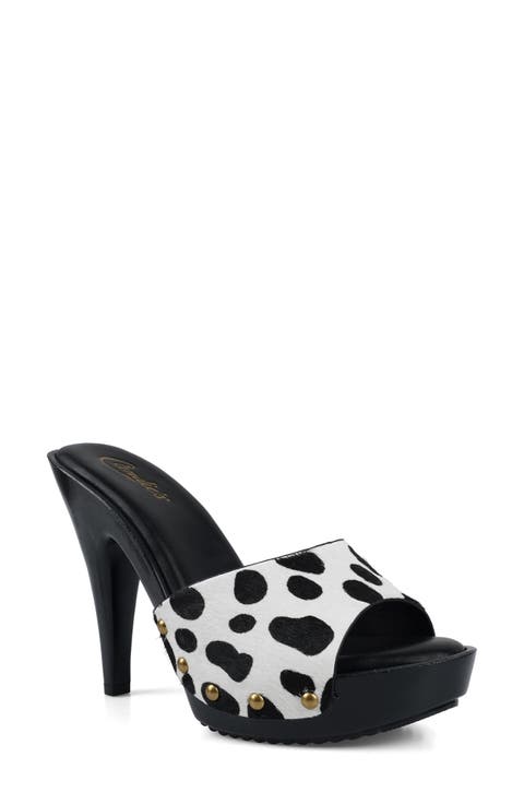 Love Genuine Calf Hair Platform Sandal (Women)