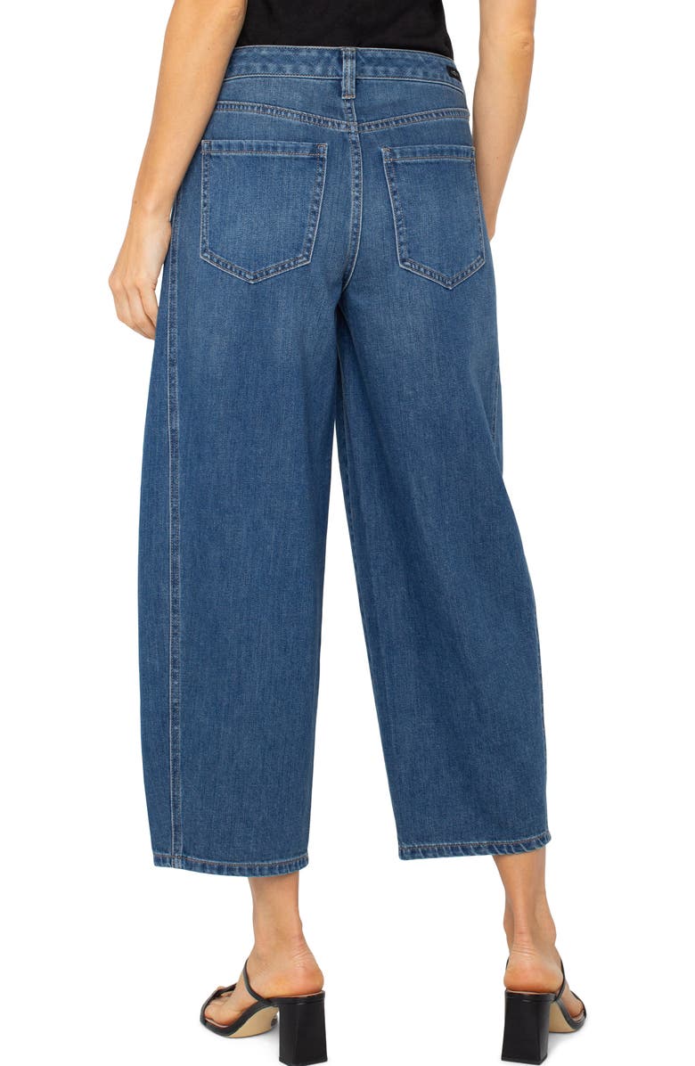 Liverpool Los Angeles High Waist Ankle Barrel Jeans, Alternate, color, 