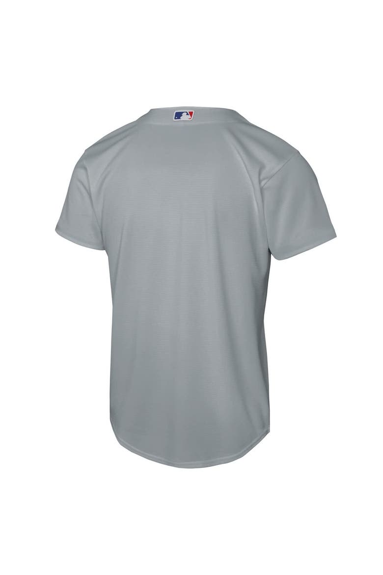 Youth Nike Gray Los Angeles Dodgers Alternate Replica Jersey, Alternate, color, Gray