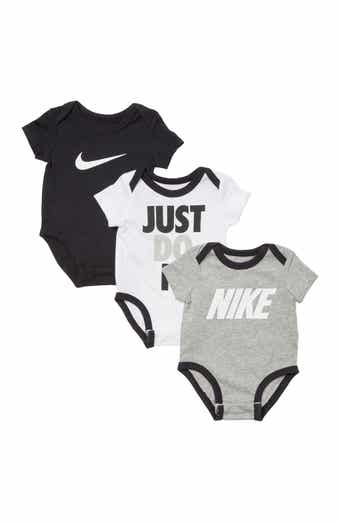 Nike JDI Swoosh Logo Bodysuit - Set of 3