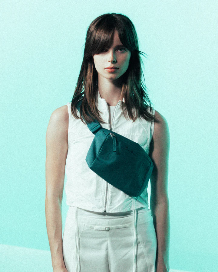 Freya Large Fanny Pack, Alternate, color, Midnight Teal
