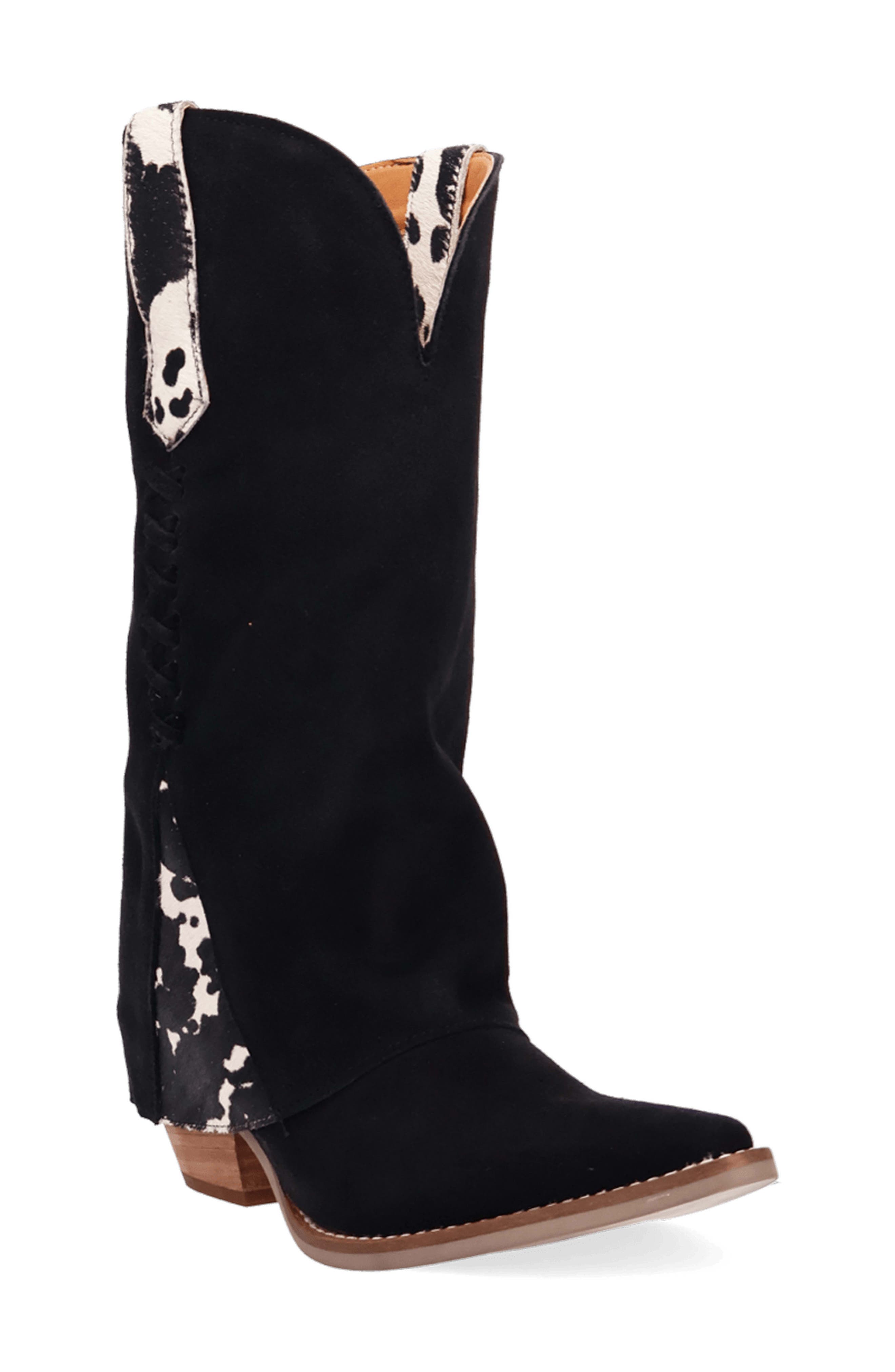 Wild Thang Western Boot, Main, color, BLACK