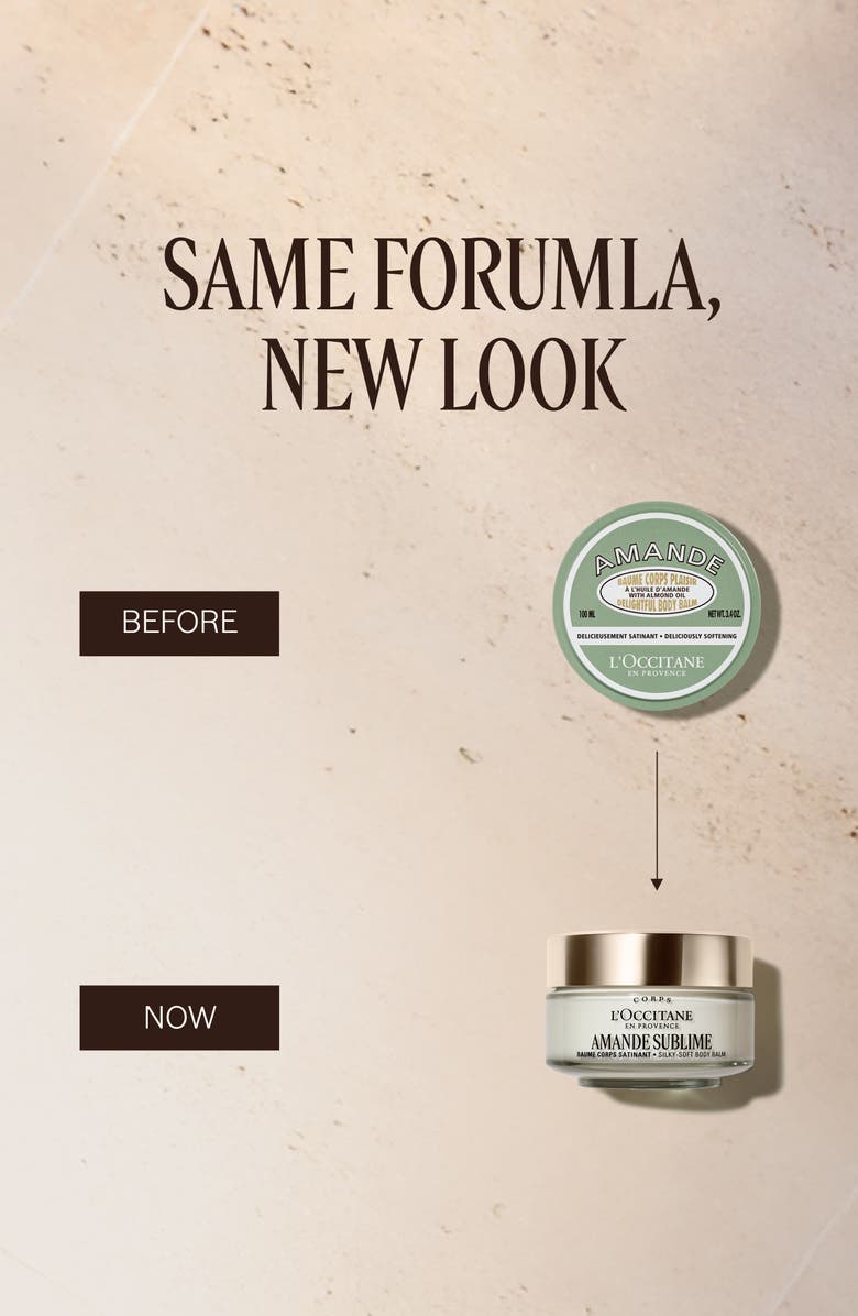 L'Occitane Amande Sublime Silky-Soft Body Balm, Alternate, color, 