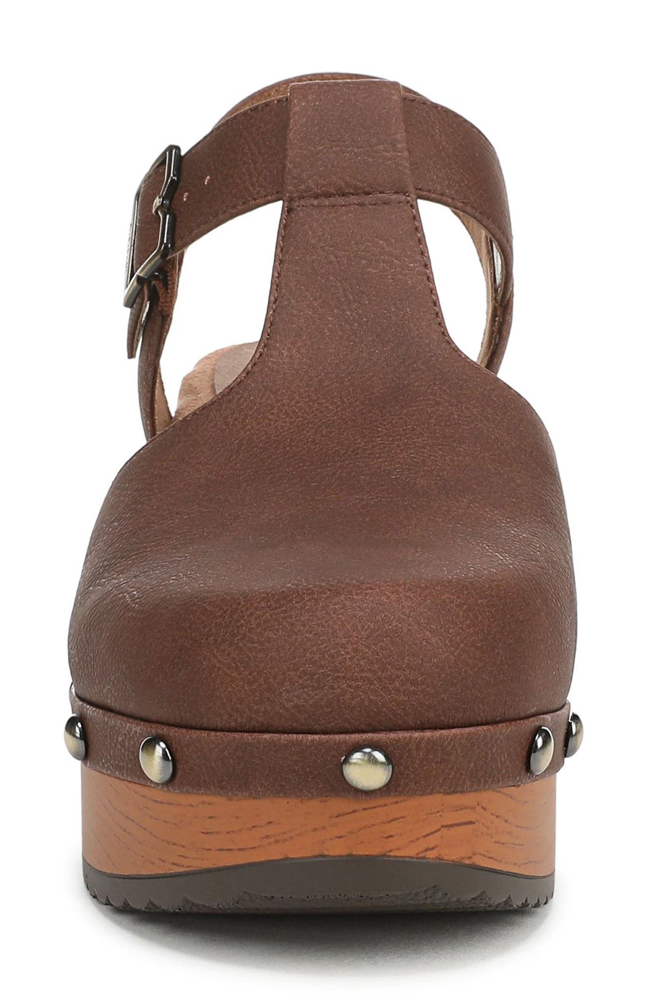 Classic Day Slingback Platform Clog, Alternate, color, WHISKEY BROWN