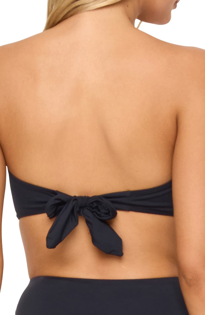 LSPACE Jasper Bandeau Bikini Top, Alternate, color, After Midnight