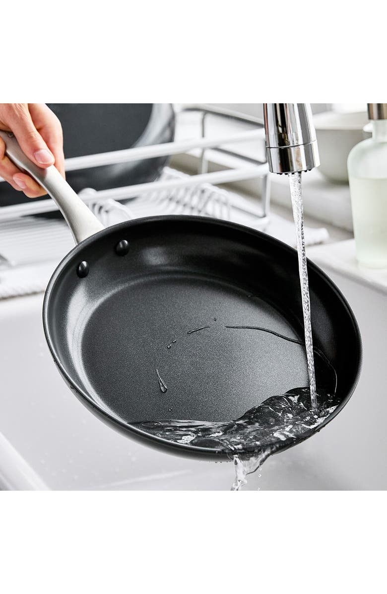 GreenPan Infinite Set of 3 Hard Anodized Fry Pans, Alternate, color,