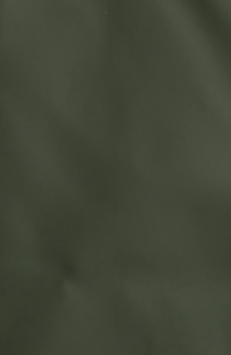 Rains Nome Long Waterproof Parka, Alternate, color, Green