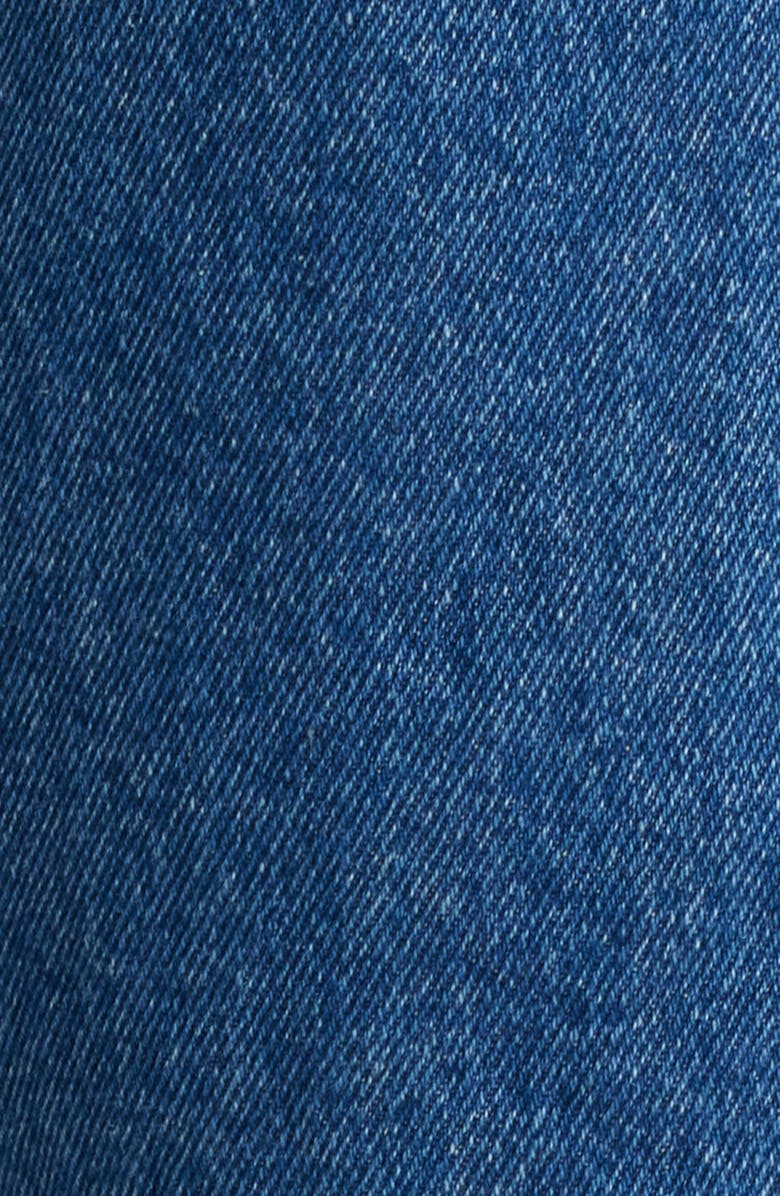 Wit & Wisdom Sleeveless Tie Belt Denim Shirtdress, Alternate, color, Mid Blue