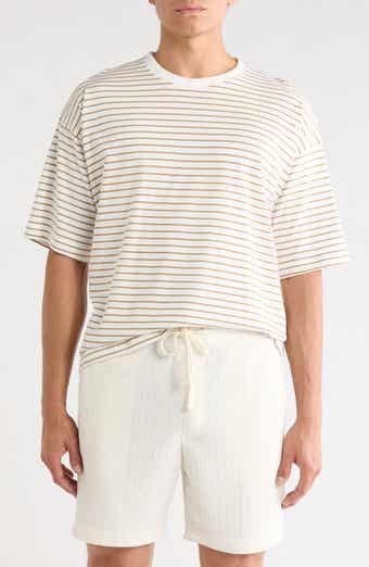 Stripe Knit T-Shirt