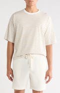 DENIM AND FLOWER Stripe Knit T-Shirt