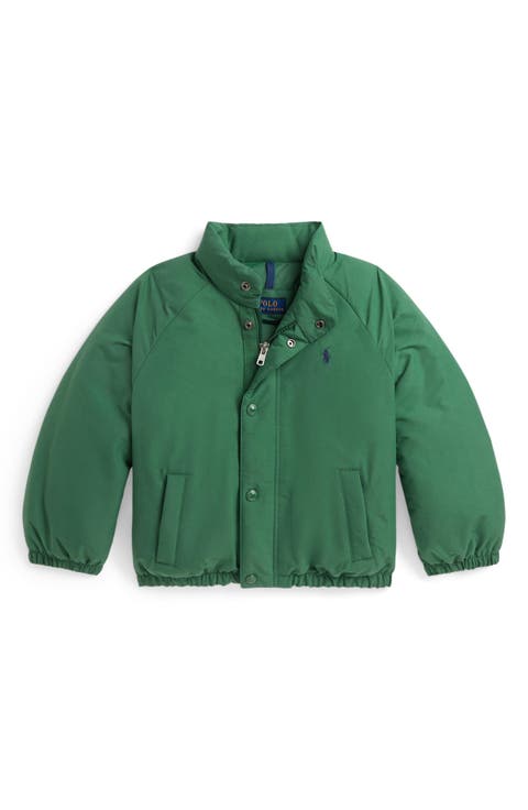 Kids' Recycled Polyester Taffeta Water Repellent Down Bomber Jacket