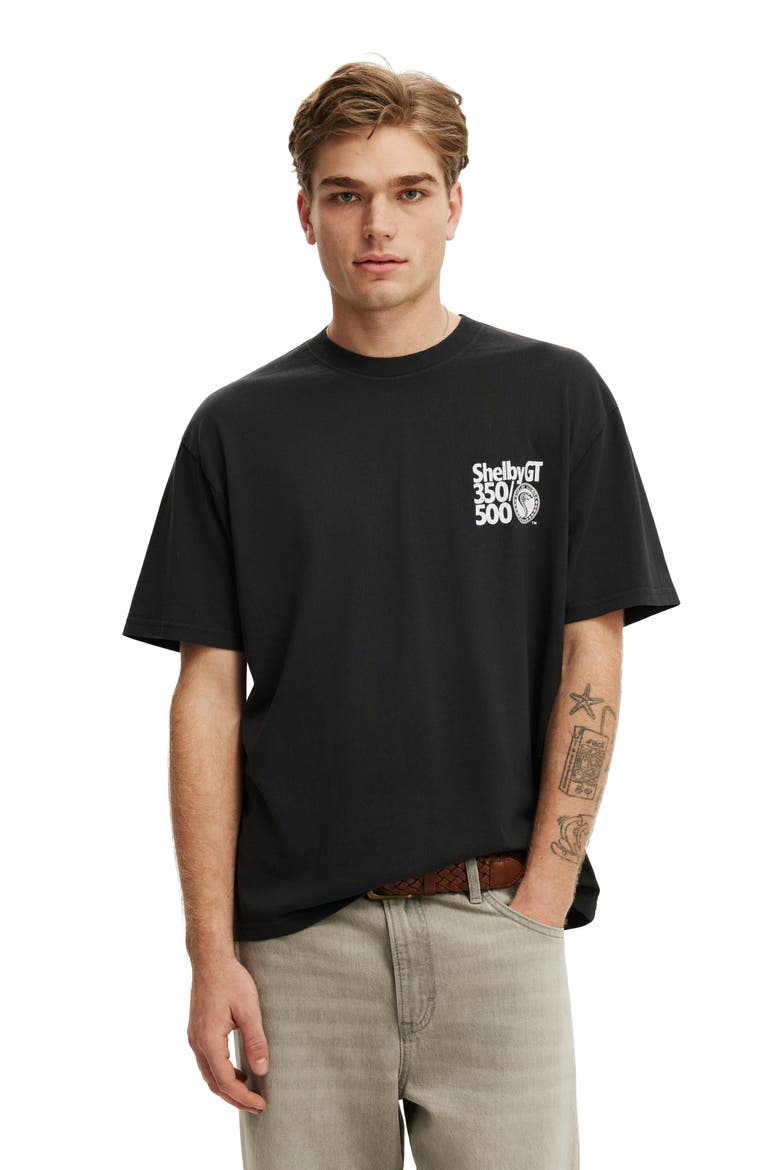 Men's Everyday Fit License T-Shirt, Main, color, Lcn She Washed Black  Shelby