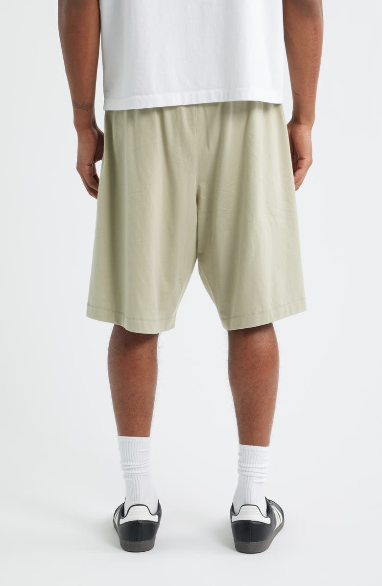 Fear of God Essentials Jersey Basketball Sweat Shorts, Alternate, color, Abbey Stone
