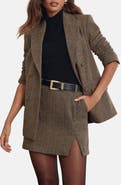 Lipsy Chevron Double Breasted Blazer