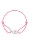 Cubic Zirconia Corded Slider Bracelet