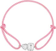 SHYMI Cubic Zirconia Corded Slider Bracelet